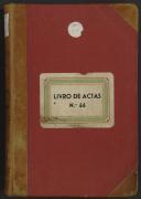 Livro de Actas da Câmara Municipal Nº 66