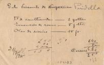 Receita farmacêutica e conta