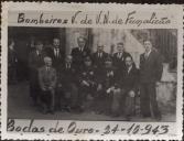 Retrato de conjunto da Direção e Comando nas Bodas de Ouro