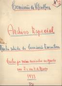 Comissão de Viticultura. Archivo Especial. Minha sahida da Comissão Executiva. Cartas por mim enviadas ao Azevedo. Nº2
