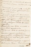 Manuscrito com juramento de admissão à Sociedade do Raio de António José Ferreira Pinto da Cunha

