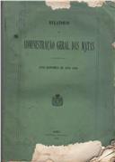 Relatório da Administração Geral das Matas relativo ao ano económico de 1879-1880
