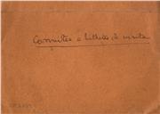 Convites e bilhetes de visita