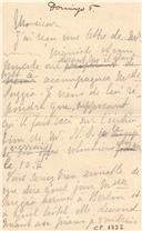 Minuta de carta de Visconde de Pindela