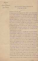 Nota dirigida ao Conde de Tattenbach