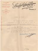 Ofício de Norbert Salter para Visconde de Pindela 