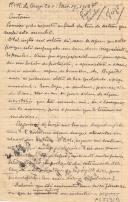 Carta que António Vicente Leal Sampaio recebeu de Alberto Sampaio