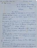 Ofício para 3º Visconde de Pindela de Noel Dorville