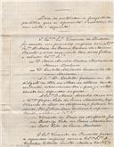 Minuta da escritura de partilhas entre Casa de Pindela, Paço de Nespereira e a Casa do Proposto, elaborada por José da Cunha Sampaio 