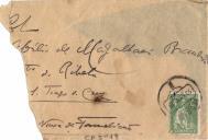 Carta de Gaspar Ribeiro Vilas a Abílio de Magalhães Brandão