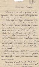 Ofício para 3º Visconde de Pindela de António da Penha e Costa