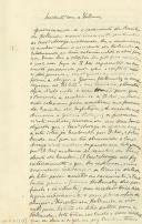 Minutas de cartas de Vicente Pinheiro Lobo Machado de Melo e Almada 