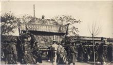 Cortejo do funeral da Imperatriz da China Cixi, em Pequim