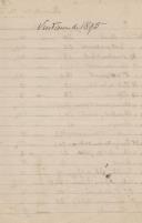 1895 Densidade das uvas da vinha e ramadas