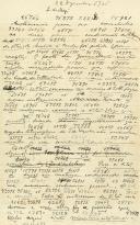 Minuta de telegrama de Vicente Pinheiro Lobo Machado de Melo e Almada 