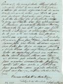 Manuscrito com juramento de admissão à Sociedade do Raio de Paulo Xavier de Rocha Viana