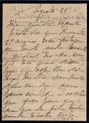 Carta para Vicente