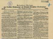 Befondere Beilag