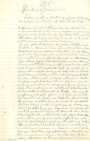 Cópia de ofício de Vicente Pinheiro Lobo Machado de Melo e Almada 