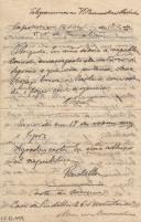 Minutas de telegramas de Vicente Pinheiro Lobo Machado de Melo e Almada 