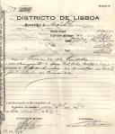 Recibo da 2ª Repartição da Direcção Geral das Contribuições Directas