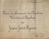 Hino da Associação dos Bombeiros Voluntários de Famalicão por Joaquim Jacinto Figueiras: partitura de banda