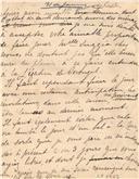 Minuta de carta de Visconde de Pindela