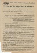 O Emprego das máquinas e a ensilagem nas pequenas propriedades (a proposito das visitas à Quintas da Lameira em Vilar do Pinheiro e à Escola Agrícola de Santo Tirso)