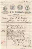 Recibo J. G. Schmiedel
