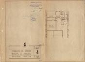 Projecto da Câmara Municipal de Famalicão - Planta do 3º Piso - 4