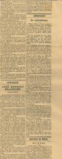 Homenagem José Augusto Braancamp 1810-1890