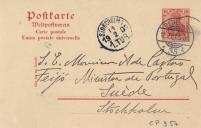 Bilhete-postal de Vicente Pinheiro Lobo Machado de Melo e Almada