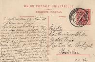 Bilhete-postal de Vicente Pinheiro Lobo Machado de Melo e Almada