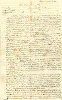 Minutas de cartas de Vicente Pinheiro Lobo Machado de Melo e Almada 