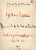 Comissão de Viticultura. Archivo Especial. Minha sahida da Comissão Executiva. Carta de quitação entregue pela Presidencia. Nº 6