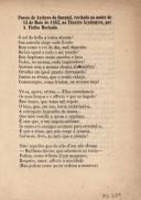 Poesia de Anthero do Quental, recitada na noute de 13 de Maio de 1862, no Theatro Academico, por A. Fialho Machado.