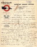 Ofício para 3º Visconde de Pindela, ofício para Madame Picot de António da Penha e Costa 