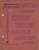 Poema "Os Bombeiros" de Álvaro Pinheiro