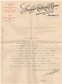 Ofício de Norbert Salter para Visconde de Pindela 