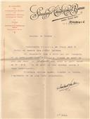 Ofício de Norbert Salter para Visconde de Pindela 