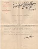 Ofício de Norbert Salter para Visconde de Pindela 