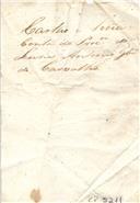 Cartas a hua conta do Proc. de Leiria  António Gonçalves de Carvalho