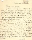 Ofício para 3º Visconde de Pindela de António da Penha e Costa