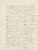 Manuscrito com juramento de admissão à Sociedade do Raio de Félix Loureiro da Rocha Páris