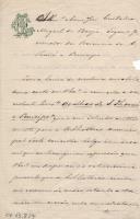 Carta para Custódio Manuel de Borja