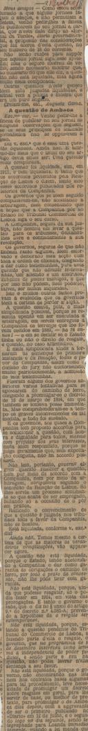A Questão de Ambaca