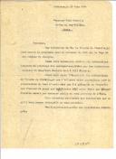 Ofício para Noel Dorville do 3º Visconde de Pindela