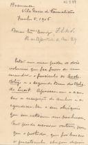Rascunho de carta 