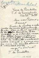 minuta de carta