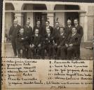 Retrato de conjunto da Direção da Associação Humanitária dos Bombeiros Voluntários de Vila Nova de Famalicão